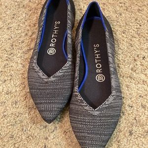 Rothy’s, Pointe, Granite Heather Gray (Retired),